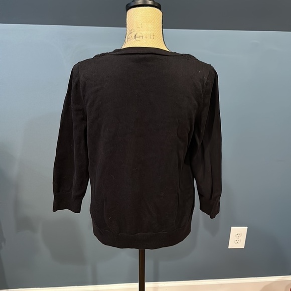 Talbots long sleeve sweater cardigan size large women’s - Picture 6 of 8